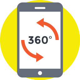 360-Degree Video  Icon