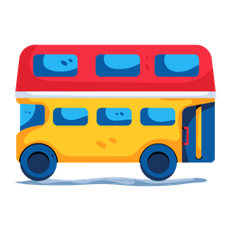 Double Bus  Icon