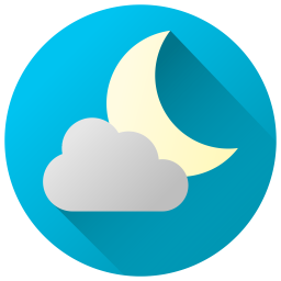 Cloudy Night  Icon