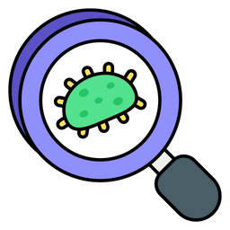 Bacteria search  Icon