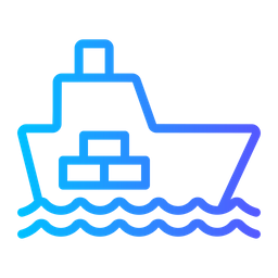 Cargo Boat  Icon