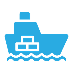 Cargo Boat  Icon