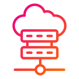 Cloud Server  Icon