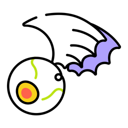 Globo ocular voador  Ícone
