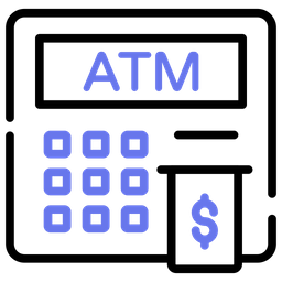 ATM Machine  Icon