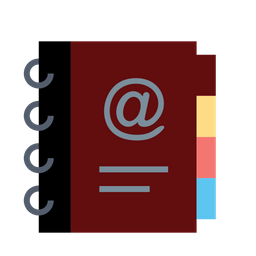 Address Book  Icon