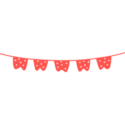 Bunting Flag  Icon