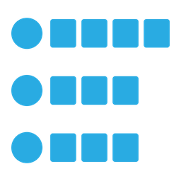 Gráfico de barras  Ícone