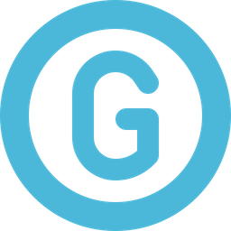 Circle Letter G  Icon