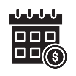 Finance calendar  Icon