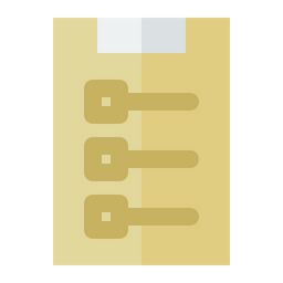 Clipboard List  Icon