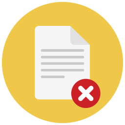 Cancel document  Icon