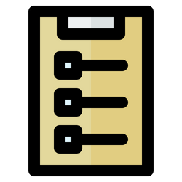 Clipboard List  Icon