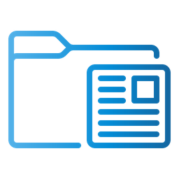 Document Folder  Icon