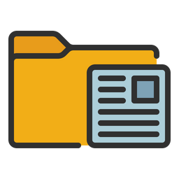 Document Folder  Icon