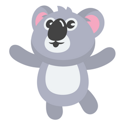 Cute Koala Cheer Up  Icon