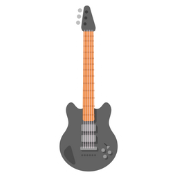 Cute Electric Guitar  Icon