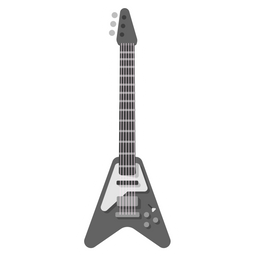 Cute Electric Guitar  Icon