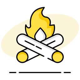 Camp Fire  Icon