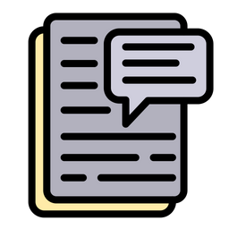 Document Chat  Icon