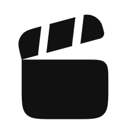 Clapperboard Open  Icon