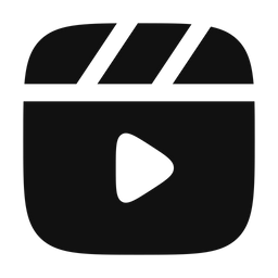 Clapperboard Play  Icon