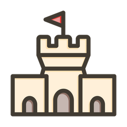 Sand castle  Icon