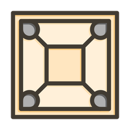 Carrom board  Icon