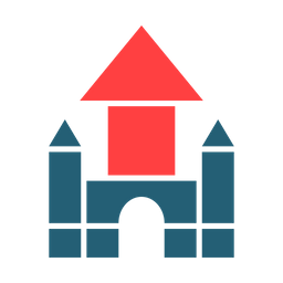 Blocks house  Icon