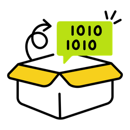 Binary Coding  Icon