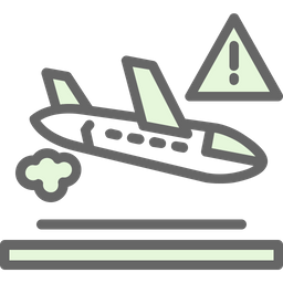 Airplane Accident  Icon