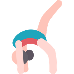 Gymnastics Tumbling Movements Icon