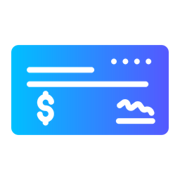 Cheque  Icon