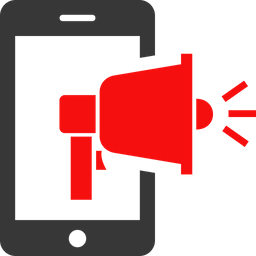 Mobile advertising  Icon