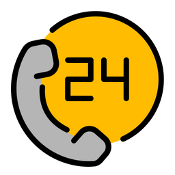 24 Hours Service  Icon