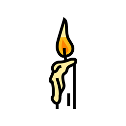 Burning Candle  Icon