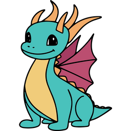 Cute dragon  Icon