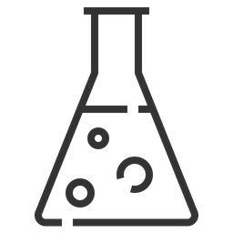 Frasco Cônico  Ícone