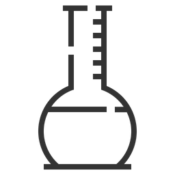Florence Flask Chemistry Conical Flask Icon