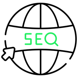 Global Seo  Icon