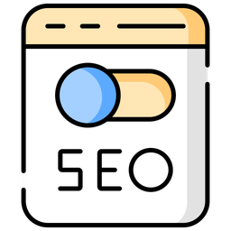 SEO fuera de la página  Icono