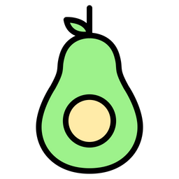 Avocado Fruit  Icon