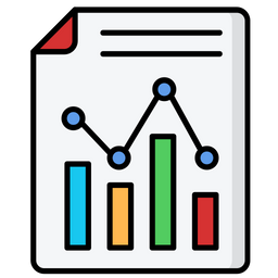Gráfico de negócios  Ícone