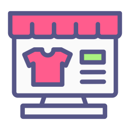 E-commerce website  Icon