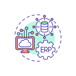 Hybrid ERP  Icon