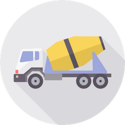 Concrete mixer truck  Icon