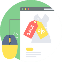 Online sale  Icon