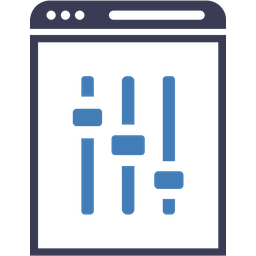 Web setting  Icon