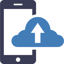 Backup de dados móveis  Ícone