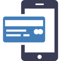 Pagamento móvel  Ícone